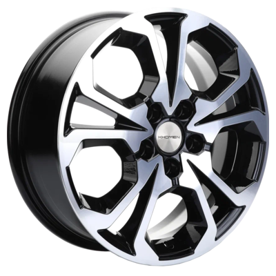 Khomen Wheels 6,5x17/5x108 ET33 D60,1 KHW1711 (Chery/Exeed) Black-FP