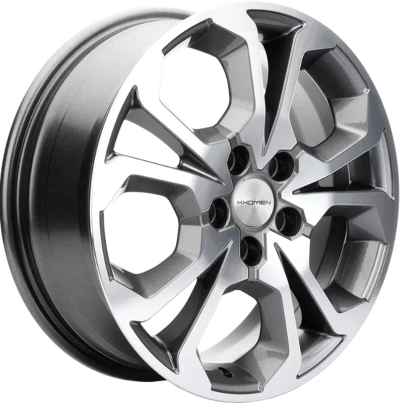 Khomen Wheels 6,5x17/5x108 ET33 D60,1 KHW1711 (Chery/Exeed) Gray-FP