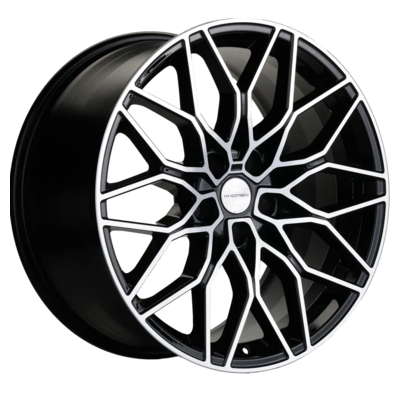 Khomen Wheels 8,5x19/5x112 ET30 D66,6 KHW1902 (Audi/VW) Black-FP