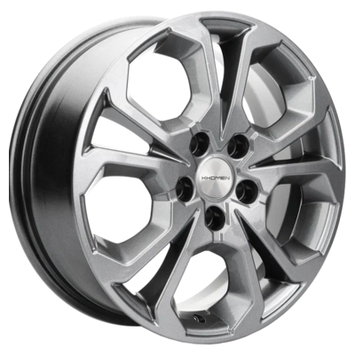 Khomen Wheels 6,5x17/5x108 ET33 D60,1 KHW1711 (Chery/Exeed) Gray