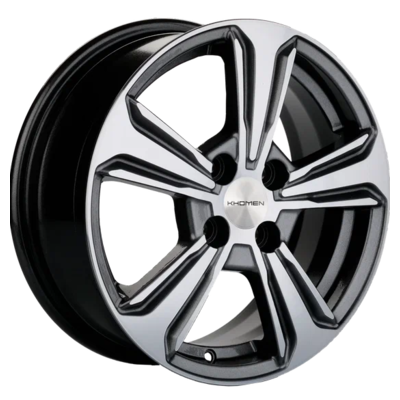 Khomen Wheels 6x15/4x100 ET46 D54,1 KHW1502 (Rio/Solaris) G-Silver-FP