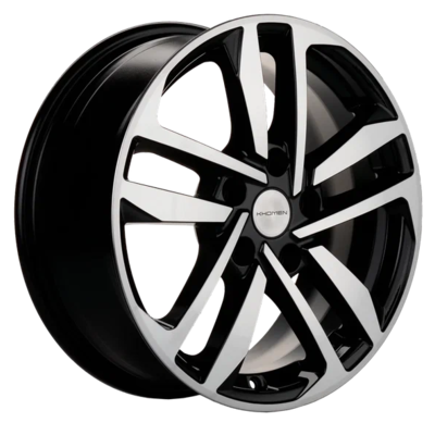 Khomen Wheels 6,5x16/5x100 ET39 D57,1 KHW1612 (Polo) Black-FP