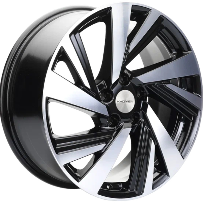 Khomen Wheels 7,5x18/5x108 ET40 D60,1 KHW1801 (Chery Tiggo) Black-FP