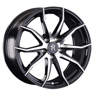 Replay 8x18/5x114,3 ET30 D60,1 LX184 BKF (конус, C570)