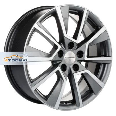 Khomen Wheels 7x18/5x108 ET40 D60,1 KHW1802 (Chery Tiggo) Gray-FP