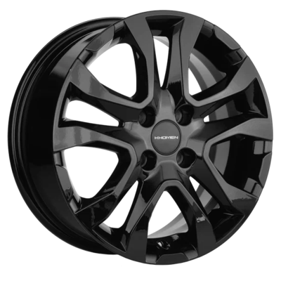 Khomen Wheels 6x15/4x98 ET36 D58,5 KHW1503 (Lada Granta) Black