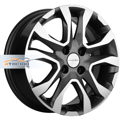 Khomen Wheels 6x15/4x100 ET50 D60,1 KHW1503 (Vesta) Gray-FP