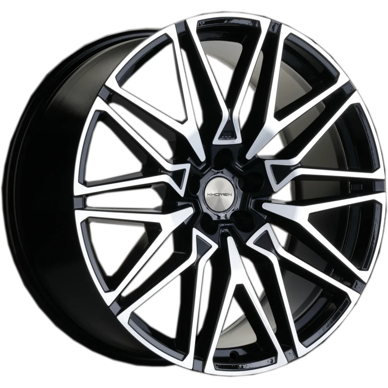 Khomen Wheels 9,5x21/5x112 ET30 D66,6 KHW2103 (X5/X6/X7 доп.) Black-FP