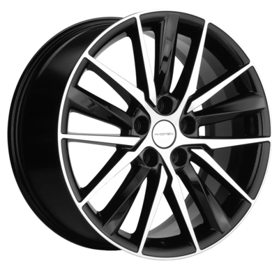Khomen Wheels 8x18/5x112 ET48 D57,1 KHW1807 (Passat) Black-FP