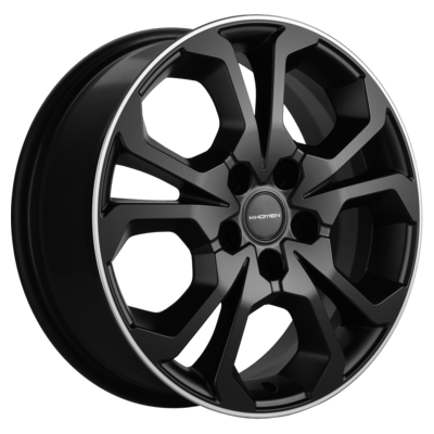 Khomen Wheels 6,5x17/5x108 ET33 D60,1 KHW1711 (Chery/Exeed) Black