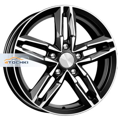 K&K 6x16/5x114,3 ET50 D67,1 Sayan (КС731M) Алмаз черный