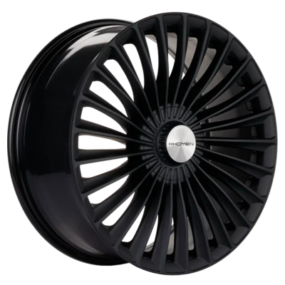 Khomen Wheels 8,5x20/5x112 ET38 D66,6 KHW2008 (Mercedes Front) Black matt