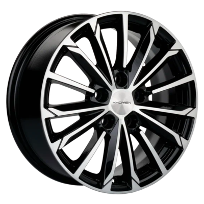 Khomen Wheels 6,5x16/5x114,3 ET47 D67,1 KHW1611 (Kia) Black-FP