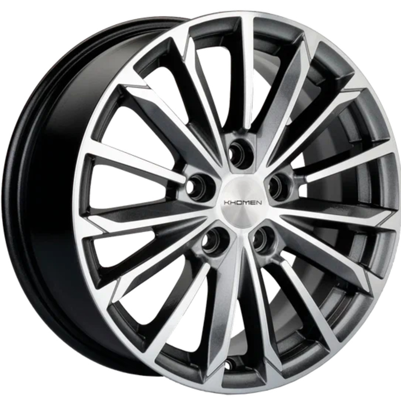 Khomen Wheels 6,5x16/5x112 ET39,5 D66,6 KHW1611 (Actyon) G-Silver-FP