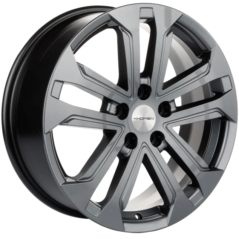 Khomen Wheels 7x18/5x112 ET43 D57,1 KHW1803 (Kodiaq/Tiguan) G-Silver