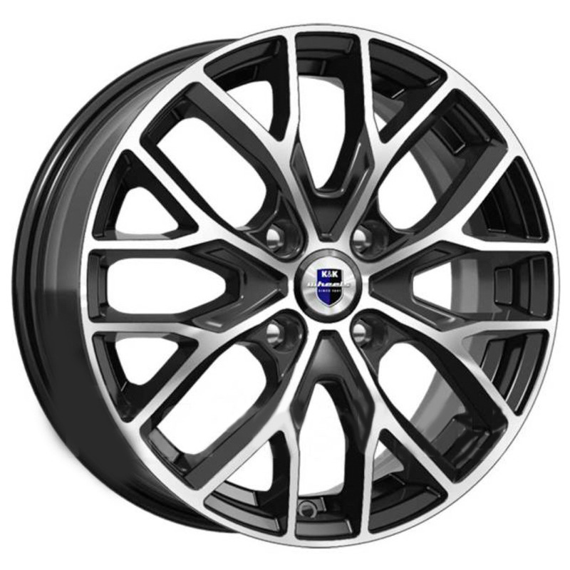 K&K 6x16/4x100 ET45 D67,1 Лилиом (КС891) Алмаз черный