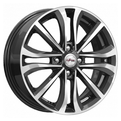 iFree 6x16/4x100 ET45 D56,6 Панган (КС938) Блэк Джек