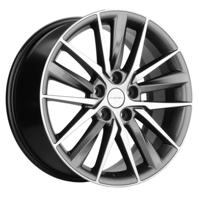 Khomen Wheels 8x18/5x112 ET39 D66,6 KHW1807 (A6/Q5) Gray-FP