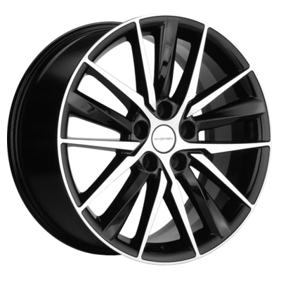 Khomen Wheels 8x18/5x112 ET39 D66,6 KHW1807 (A6/Q5) Black-FP