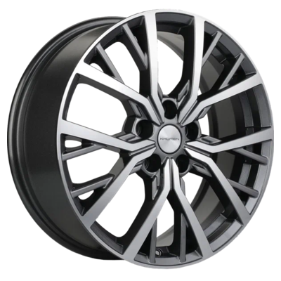 Khomen Wheels 7x18/5x112 ET43 D57,1 KHW1806 (Kodiaq/Tiguan) Gray-FP