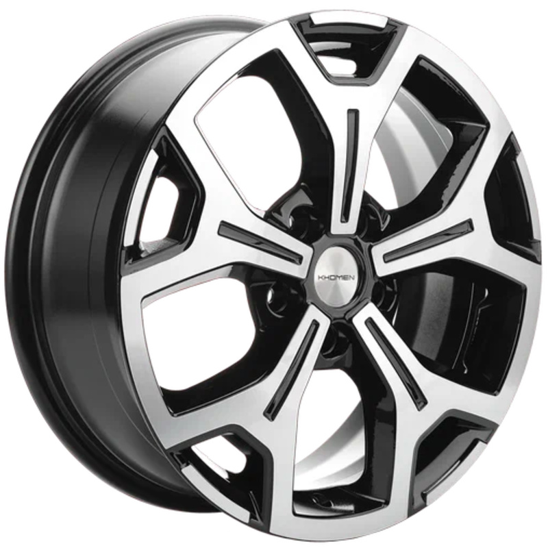 Khomen Wheels 6,5x17/5x114,3 ET40 D64,1 KHW1710 (Haval F7/F7x) Black-FP