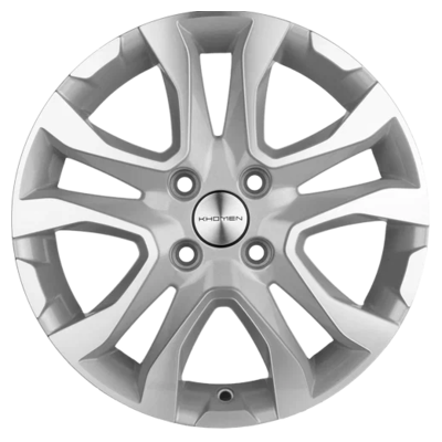 Khomen Wheels 6x15/4x100 ET46 D54,1 KHW1503 (Rio/Solaris) F-Silver-FP