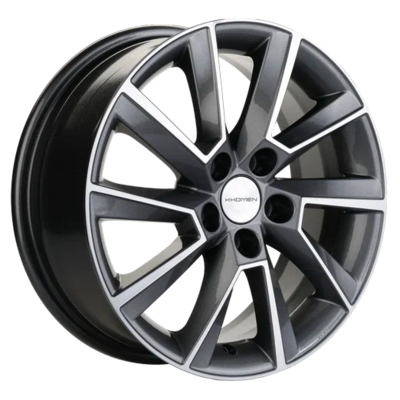 Khomen Wheels 6x15/5x105 ET39 D56,6 KHW1507 (Aveo) Gray-FP