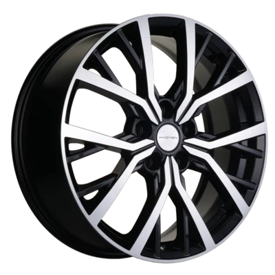Khomen Wheels 7x18/5x114,3 ET38 D67,1 KHW1806 (Outlander) Black-FP