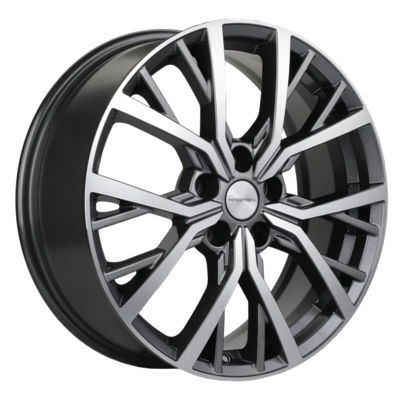 Khomen Wheels 7x18/5x114,3 ET45 D60,1 KHW1806 (Changan/Geely/Lexus/Suzuki/Toyota) Gray-FP