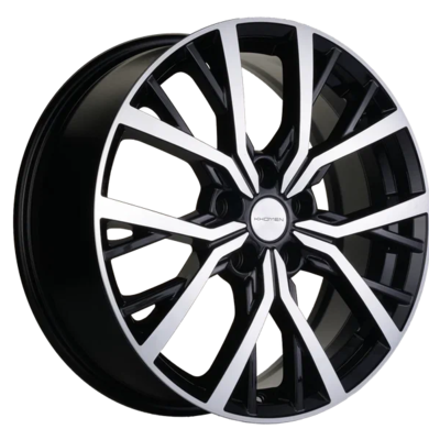 Khomen Wheels 7x18/5x114,3 ET35 D66,1 KHW1806 (Koleos) Black-FP