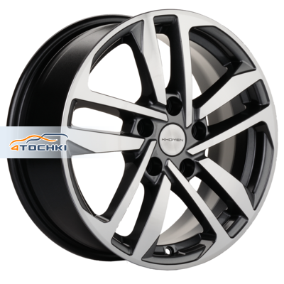 Khomen Wheels 6,5x16/5x112 ET46 D57,1 KHW1612 (Octavia A7) Gray-FP