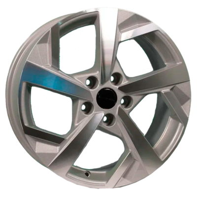 Khomen Wheels 7x17/5x114,3 ET37 D66,5 KHW1712 (Jolion) F-Silver-FP
