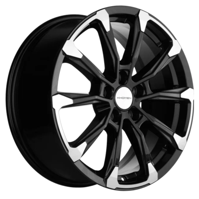 Khomen Wheels 7,5x18/5x114,3 ET45 D60,1 KHW1808 (RAV4) Black-FP