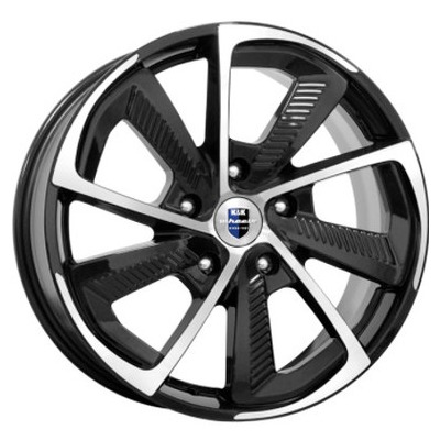 K&K 8x18/5x115 ET44 D70,2 C.T.G. (КС687) Алмаз черный