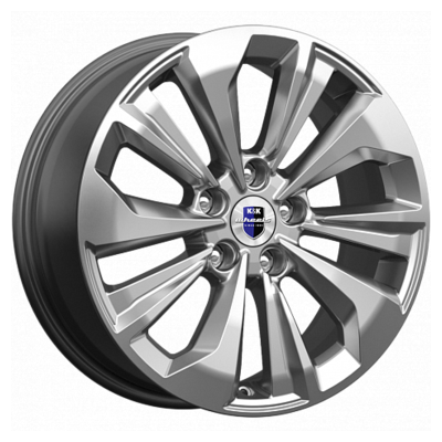 K&K 7x17/5x112 ET40 D57,1 Авиор (КС936) Дарк платинум брайт