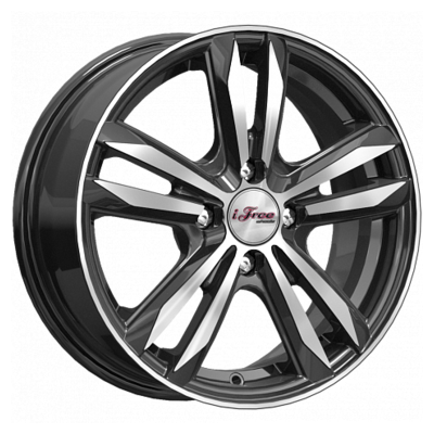 iFree 6x15/4x100 ET40 D67,1 Маскот (КС870) Блэк Джек