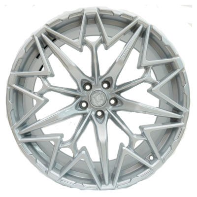 Khomen Wheels 10x22/5x112 ET30 D66,6 ZEUS 2202 (X5/X6/X7/Cullinan) Brilliant Silver
