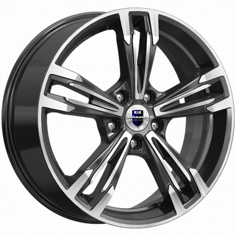 K&K 7x18/5x110 ET38 D65,1 Karrera Light (КС935) Алмаз черный