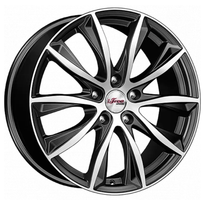 iFree 7,5x18/5x115 ET44 D70,2 Каzантип (КС684М) Блэк Джек