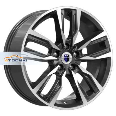 K&K 8x18/5x114,3 ET30 D67,1 Борэй (КС901) Алмаз черный