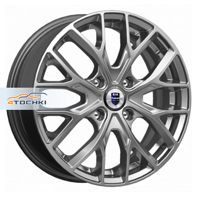 K&K 6x16/4x100 ET40 D67,1 Лилиом (КС891) Дарк платинум