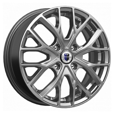 K&K 6x16/4x100 ET45 D67,1 Лилиом (КС891) Дарк платинум