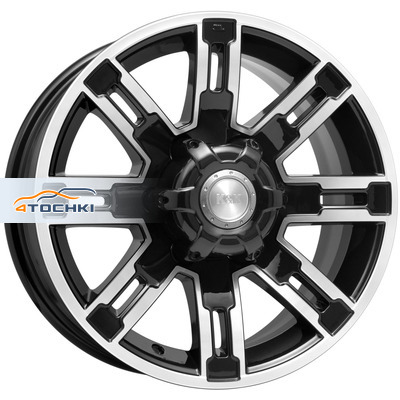 K&K 7,5x16/6x139,7 ET30 D108,1 Полюс (КС609M) Алмаз черный