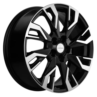Khomen Wheels 7x18/5x114,3 ET40 D66,1 KHW1809 (Qashqai) Black-FP