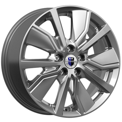 K&K 6,5x16/5x110 ET38 D65,1 Гамбит (КС961) Дарк платинум