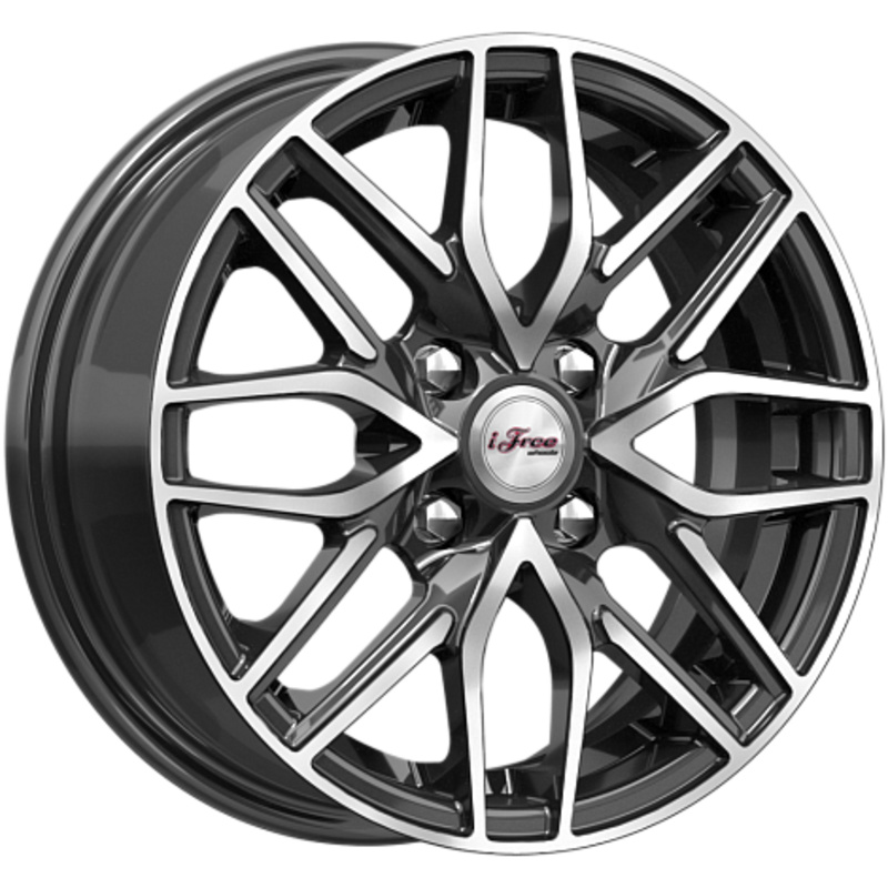 iFree 5,5x14/4x100 ET40 D67,1 Кайкос (КС1001) Блэк Джек