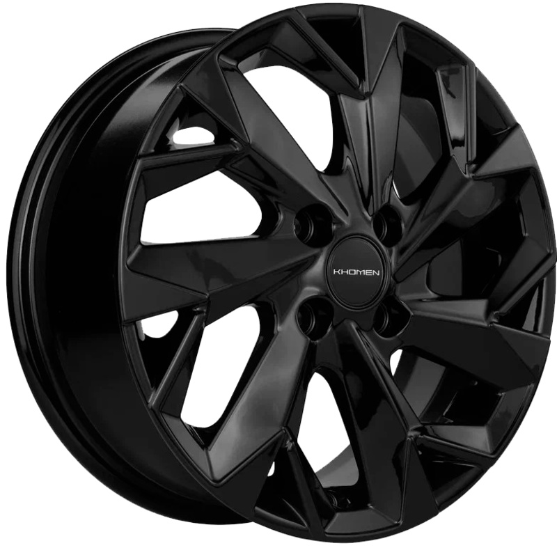Khomen Wheels 6x15/4x100 ET46 D54,1 KHW1508 (Rio/Solaris) Black