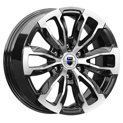 K&K 7,5x18/6x139,7 ET38 D67,1 Меконг (КС959) Алмаз черный