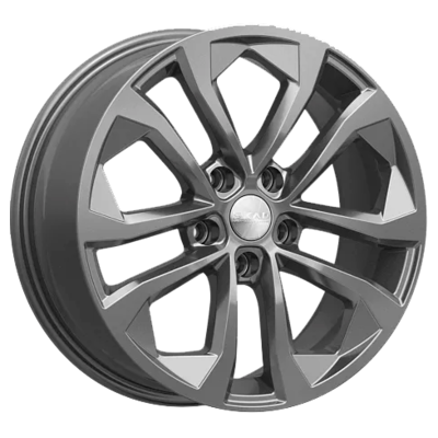 СКАД 7x17/5x110 ET38 D65,1 Тукан (КЛ356) Графит
