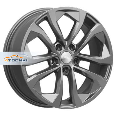 СКАД 7x17/5x100 ET45 D67,1 Тукан (КЛ356) Графит